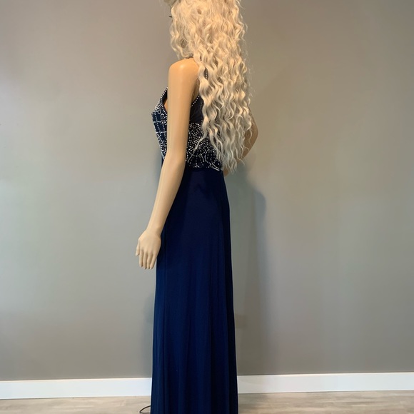 Blue Long Evening Dress! - Picture 4 of 14